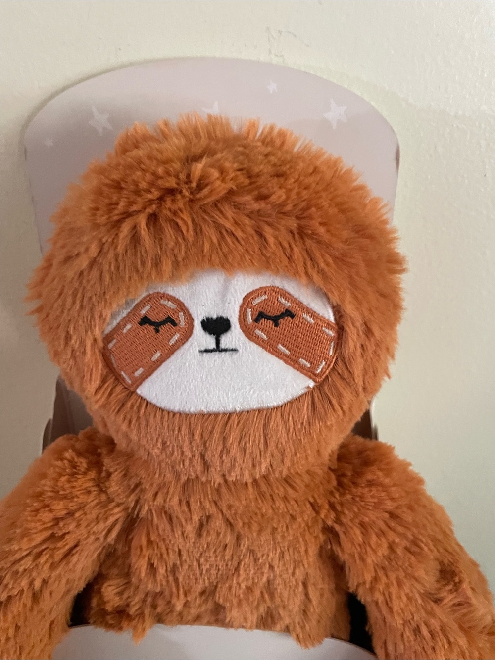 Slumberkins Orange Plush Sloth - Cozy Cuddly Stuffed Animal - Picture 7 of 8